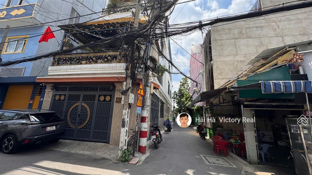 Bán nhà hẻm 80 ba vân thông ra đường trường chinh  khu bàu cát  dt 4.5 x 14.5m, nhà mới 3 tầng st