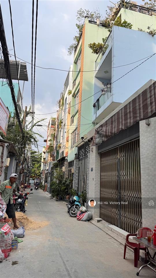 Bán nhà hẻm 373 lý thường kiệt, sát bên cư xá lữ gia  bắc hải. dt 5.3 x 16m khu dân cư đẹp và sang