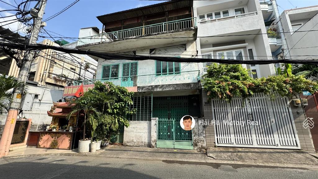 Bán nhà mặt tiền đường võ thành trang  tân bình. gần ngã tư bảy hiền  dt 8 x 33m nở hậu 10.5m