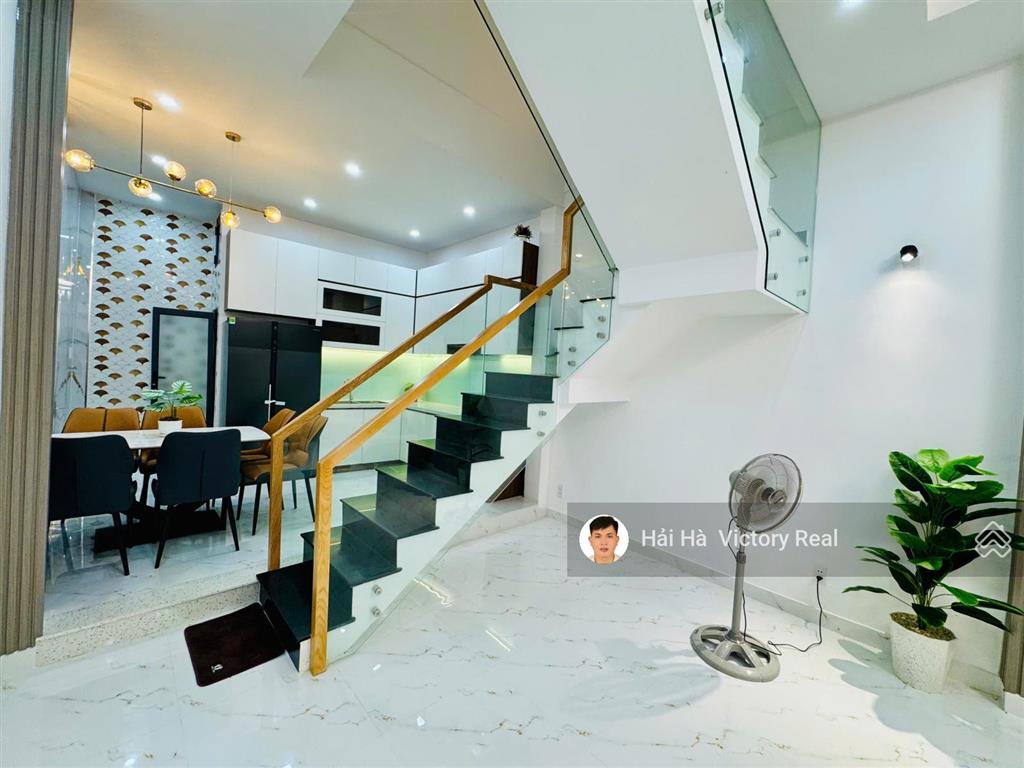 Bán nhà đường phạm phú thứ, gần ngã tư bảy hiền | dt 4,1x15m nhà 2 tầng đúc kiên cố, vị trí sát mt