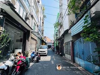 Bán nhà đường phạm phú thứ, gần ngã tư bảy hiền | dt 4.1x15m nhà 2 tầng đúc kiên cố, vị trí sát mt