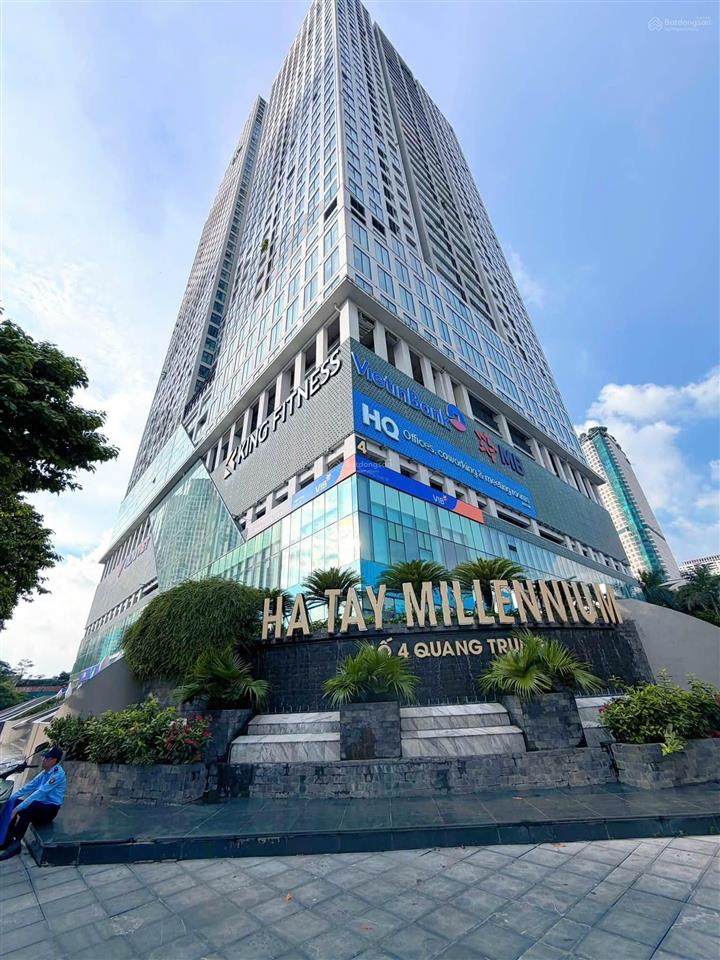 Bán căn hộ cccc hà tây millennium  quang trung hđ  sđcc, dt 91 m2, 3pn full nội thất  7.4 tỷ