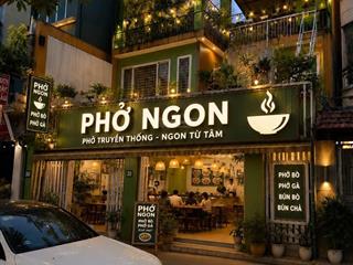 Mbkd mặt phố yên ninh nguyễn trường tộ. phù hợp nhà hàng quán ăn  cafe. 90m2 2 tầng