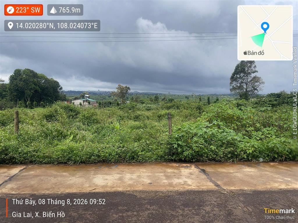 Bán đất tại lam sơn, biển hồ, pleiku, gia lai, 699 triệu, 200m2