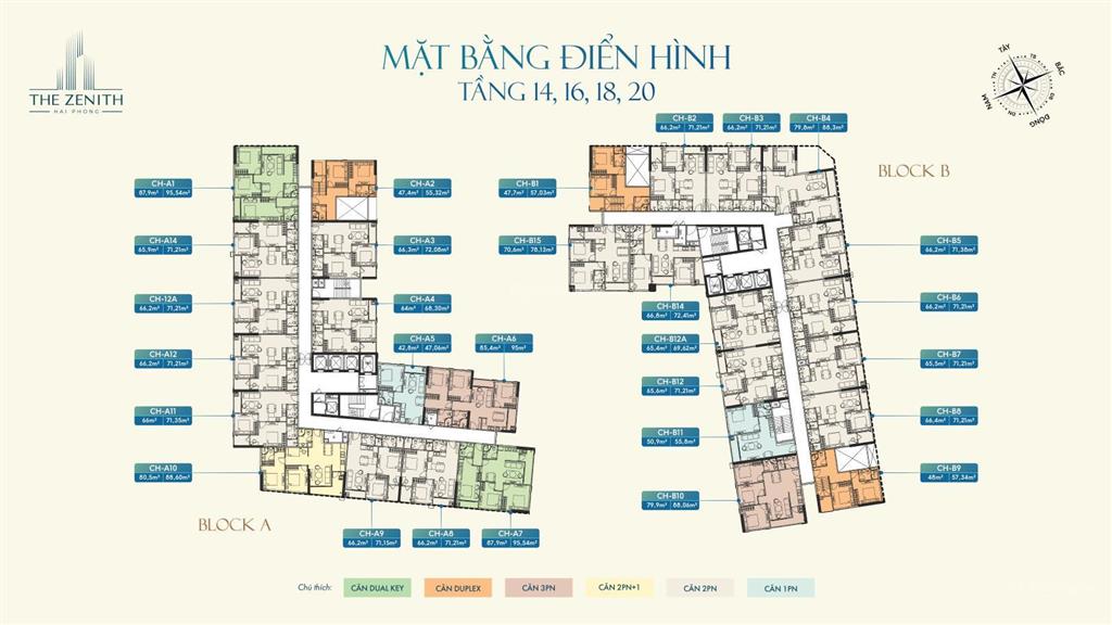 06 căn độc quyền cực hiếm căn hộ view bể bơi full tiện ích tại the zenith hải phòng từ 35 triệu/m2