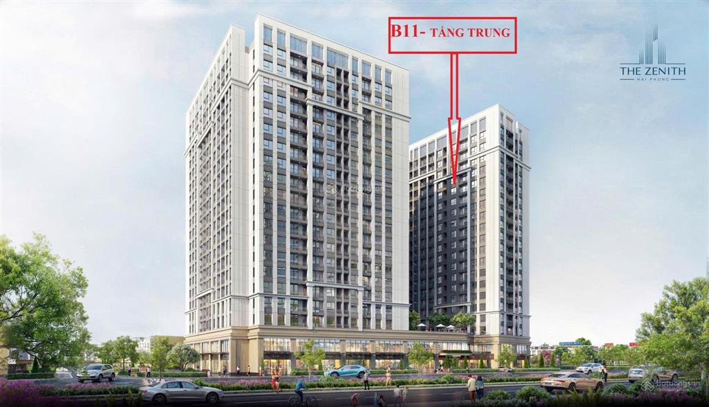 1 căn 1pn  56m²  tầng trung còn lại tại the zenith  thanh toán giãn 1%