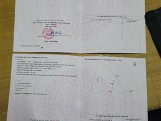 Bán đất 128m2 trung tâm xã thành minh, thạch thành, lô góc mặt tiền 6m, sổ đỏ chính chủ