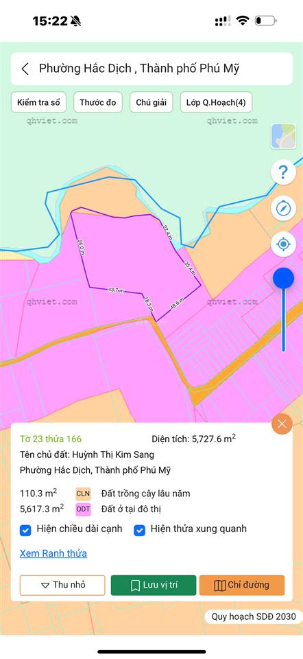 Cần bán gấp 1,2 ha đất, đã có 550 m2 thổ, phường hắc dịch, phú mỹ, brvt. giá 17,5 tỷ.  0936 116 ***