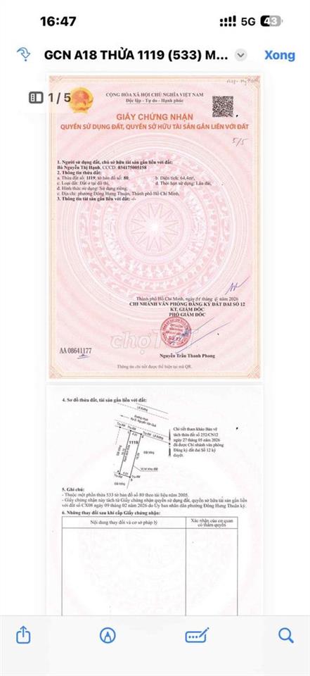 Bán đất đường nguỹen văn quá phường đông hưng thuận quận 12
