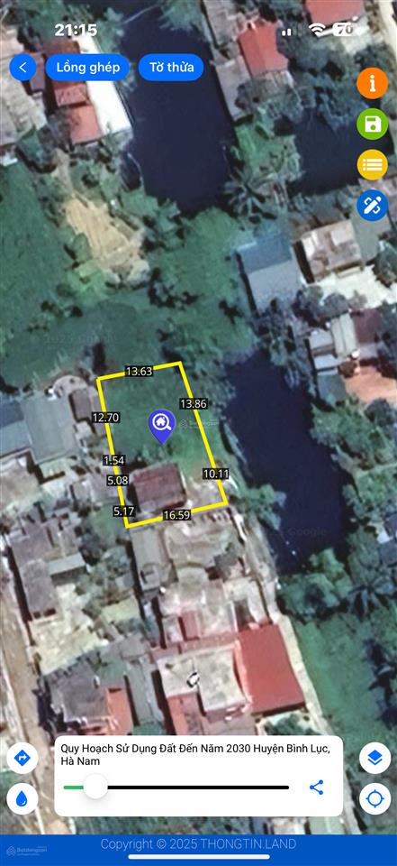 Cần bán mảnh đất 364 m², mặt tiền 13,6 m gần 2 ccn thanh liêm!