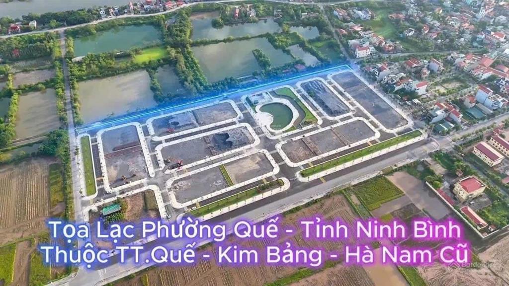 Bán đất ở thị trấn quế, kim bảng, hà nam, 33 triệu / m2, 80m2