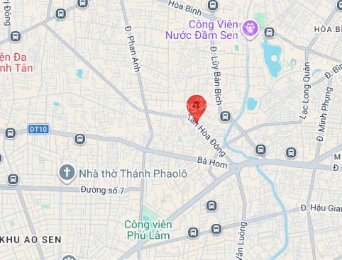 Nhà đẹp q6 tân hòa đông  bà hom  chợ phú lâm (8x17m nở hậu 10m) 3 lầu st tài chính 11.9 tỷ