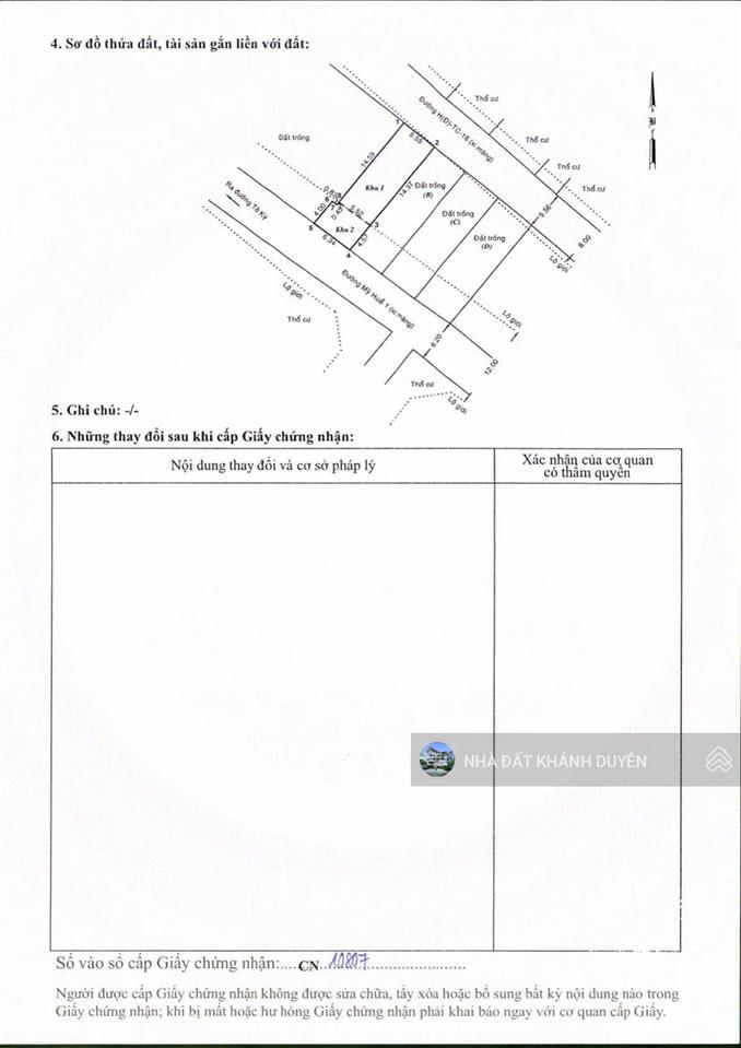 Đất 6,1 x 18m đường tô ký gần chợ ngã ba bầu và ngã tư tô ký nguyễn ảnh thủ