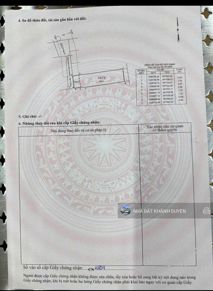 Đất thổ cư đường tân hiệp 3940,nay thuộc xã hóc môn mới tphcm