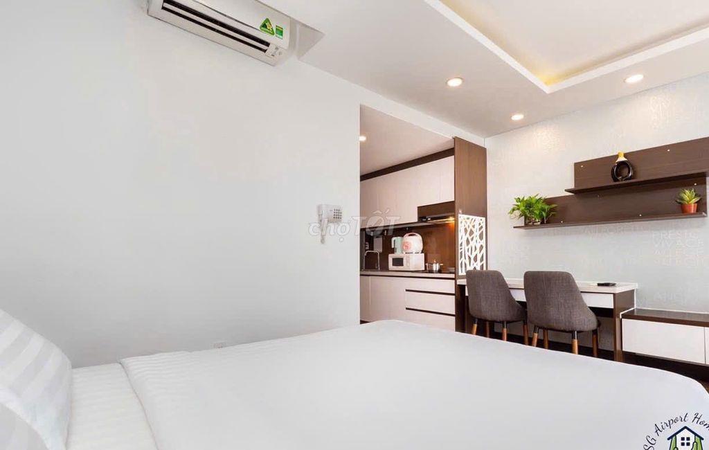 Căn Botanica Premier 10.5 triệu đầy đủ nội thất 36m2 Novaland sân bay