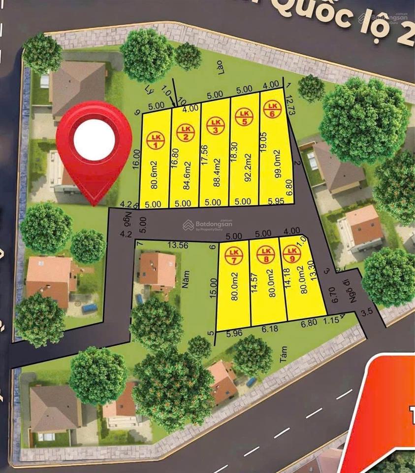 Bán đất tại quốc lộ 21a, 1,38 tỷ, 95 m2, đẹp, nhiều tiện ích