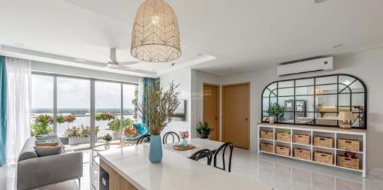 Cho thuê an gia riverside quận 7  114m2, 3pn, 2wc  full nội thất cao cấp  view sông