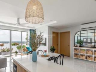 Cho thuê an gia riverside quận 7  114m2, 3pn, 2wc  full nội thất cao cấp  view sông