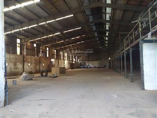 Cho thuê kho xưởng dt 1500m2  3700m 7000m xưởng khung thép, điện 3pha, mặt đường quốc lộ 6
