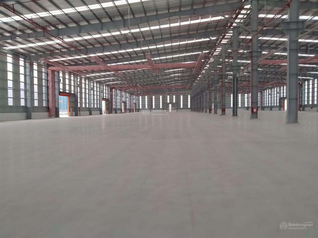 Cho thuê kho xưởng kcn yên mỹ dt 30000m ( 3000m 15000m) pccc nghiệm thu, trạm điện dock công
