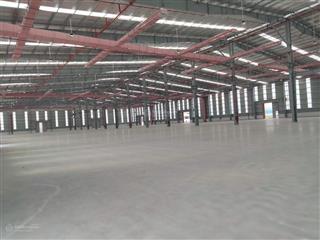 Cho thuê kho xưởng kcn yên mỹ dt 30000m ( 3000m 15000m) pccc nghiệm thu, trạm điện dock công