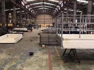 Cho thuê kho xưởng gần kcn harpuco lệ chị dt 5000m có cắt nhỏ dt, cẩu trục 5 tấn, trạm điện xe công