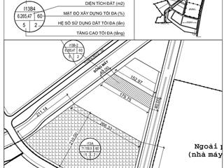 Chuyển nhượng đất xưởng kcn bá thiện dt 7ha giá bán 150$/m đất trả tiền 1 lần đến năm 2067 đất sạch