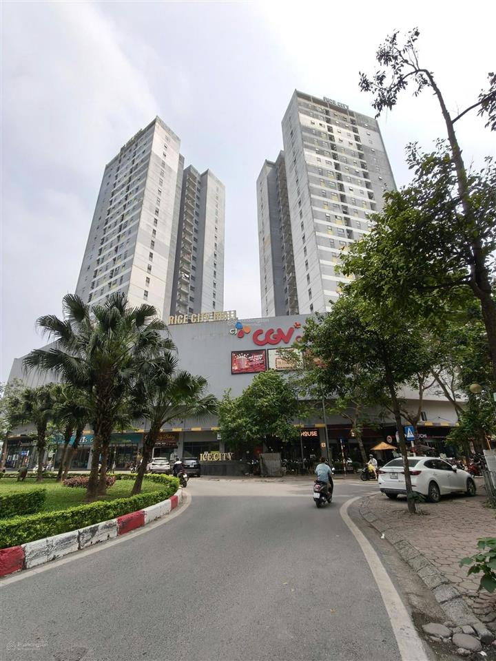 Bán sàn văn phòng tòa chung cư rice city mail  kđt tây nam linh đàm  hoàng liệt