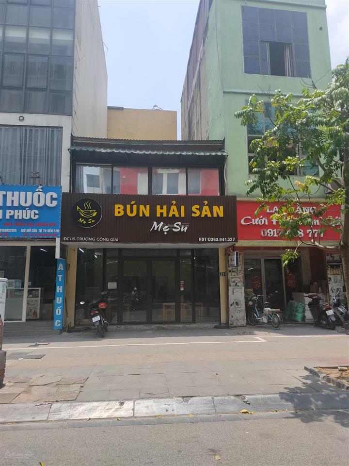 Bán nhà mặt phố trương công giai, cầu giấy, hà nội.