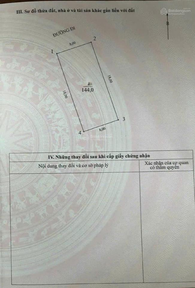 Bán 144m2 đất đấu giá khu 3ha đức diễn, phú diễn, hà nội.