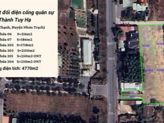 Chính chủ rao bán 4.770m2 tại đường quách thị trang