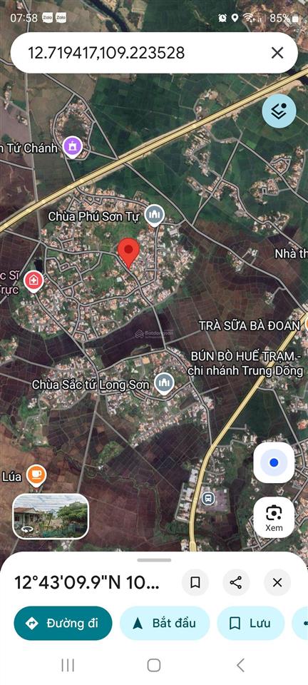 Bán đất gần trung tâm thị trấn vạn giã vạn ninh bắc vân phong diện tích 108.2m2 giá 800 triệu