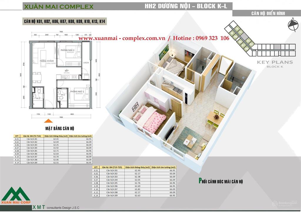 Do mua được căn hộ ưng ý cần bán rẻ so với thị trường vài trăm triệu căn hộ 62m² 2 ngủ + 2 vệ sinh