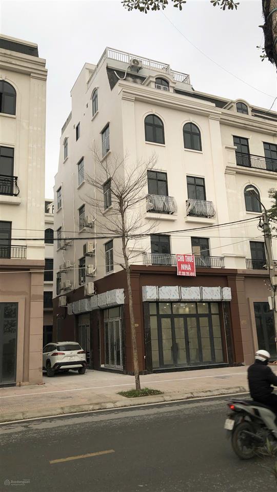 Cc cho thuê nhà phố 5 tầng căn góc 3 mặt đường nguyễn viết thứ sơn đồng hoài đức dt sử dụng 500m2