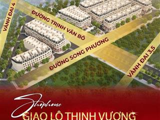 Cc bán shophouse đường nguyễn viết thứ sơn đồng ngã 3 trịnh văn bô kéo dài thông thẳng vành đai 4