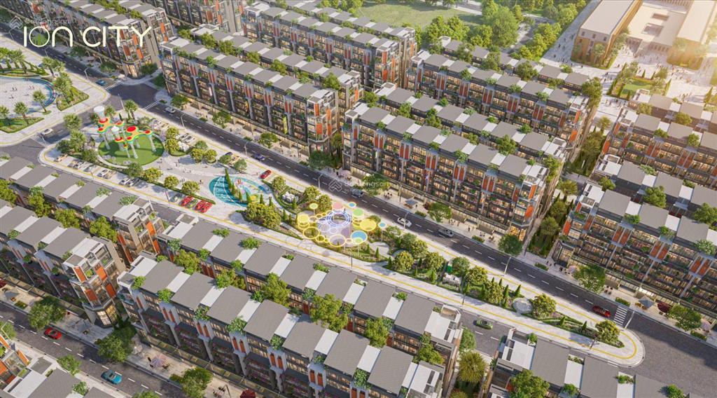 Ion city | nhà phố liền kề công viên tiềm năng khai thác kinh doanh đa tầng, 0965 382 ***
