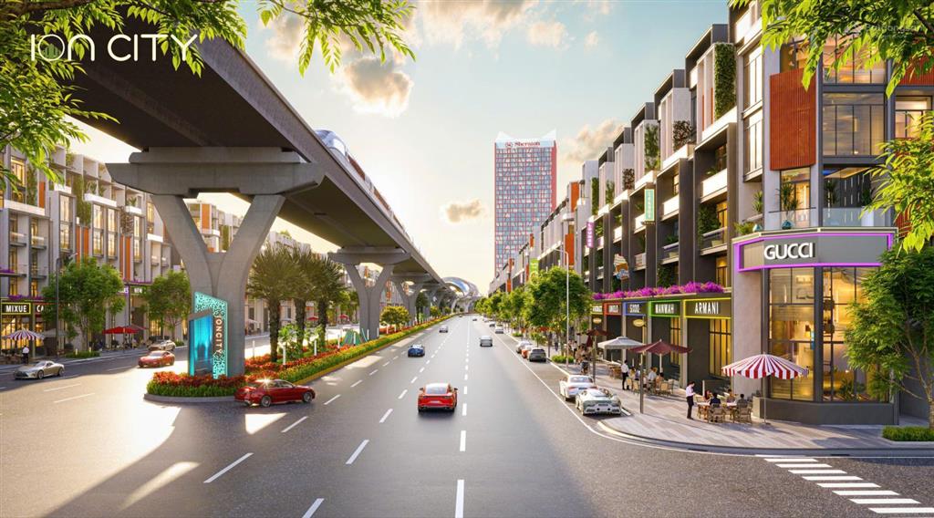 Ion city | nhà phố liền kề công viên tiềm năng khai thác kinh doanh đa tầng, 0965 382 ***