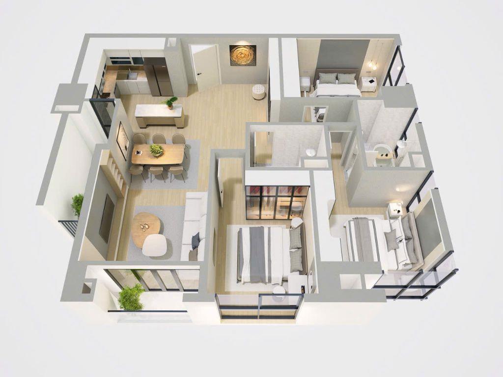 Chính chủ gửi bán CCCC The Nelson Private Residences 29 Láng Hạ căn góc 106m 3pn view hồ Hoàng Cầu