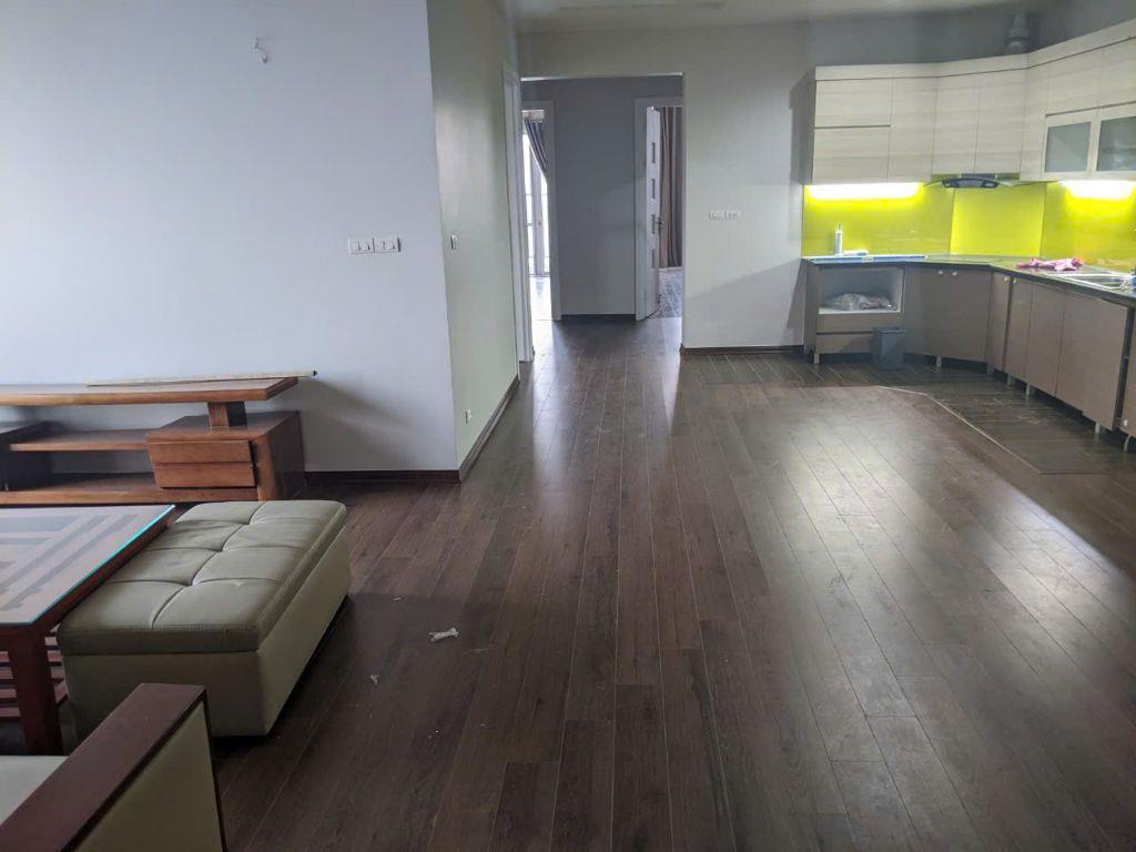 Cho thuê CHCC KĐT Resco Cổ Nhuế căn góc tòa OCT3A 160m 3pn full đồ view công viên HB