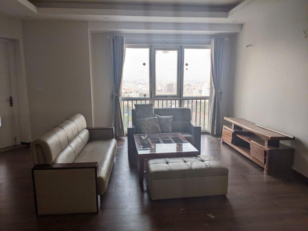 Cho thuê CHCC KĐT Resco Cổ Nhuế căn góc tòa OCT3A 160m 3pn full đồ view công viên HB