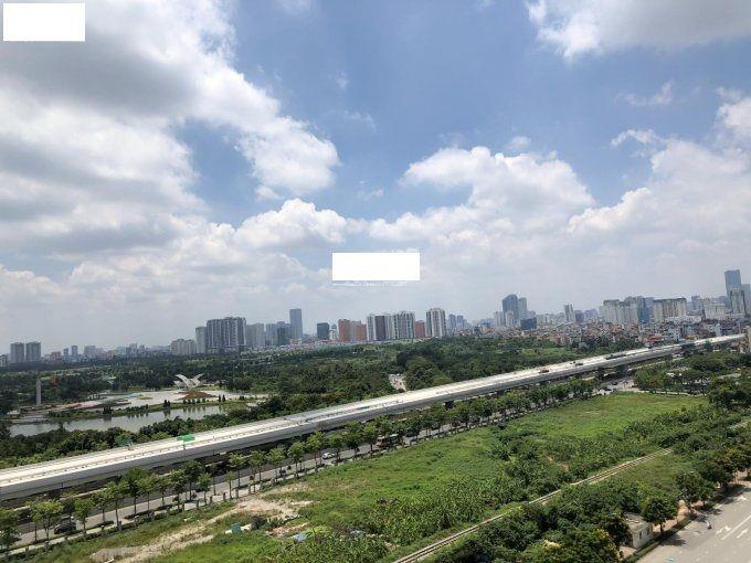Cho thuê CHCC KĐT Resco Cổ Nhuế căn góc tòa OCT3A 160m 3pn full đồ view công viên HB