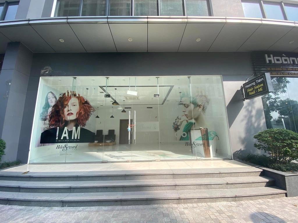 Bán shophouse chân đế tầng 1 toà G3 vinhomes green bay mễ trì 54m mặt tiền 8m hoàn thiện đẹp sẵn sổ đỏ