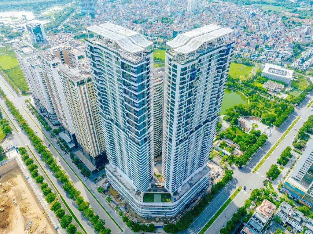 Bán căn hộ cao cấp Han Jardin N01T6 ngoại giao đoàn 107,5m view công viên hồ điều hòa