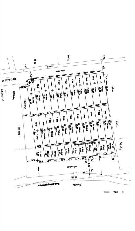 Bán đất đẹp đường ô tô 7m thông cầu bà cả  sát vạn phúc city  ql13 mở rộng 60m