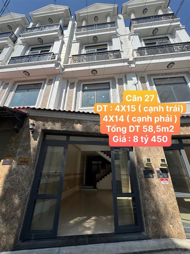 Nhà 4 tầng ven sông sg đẹp nhất trục ql13