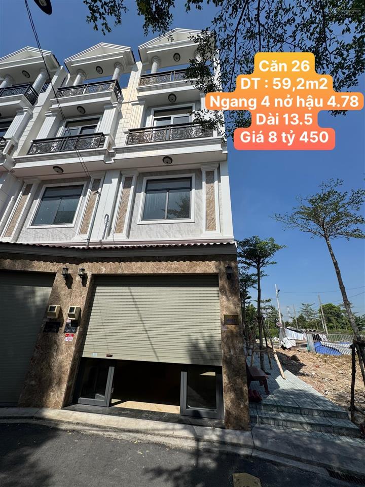 Nhà 4 tầng ven sông sg đẹp nhất trục ql13