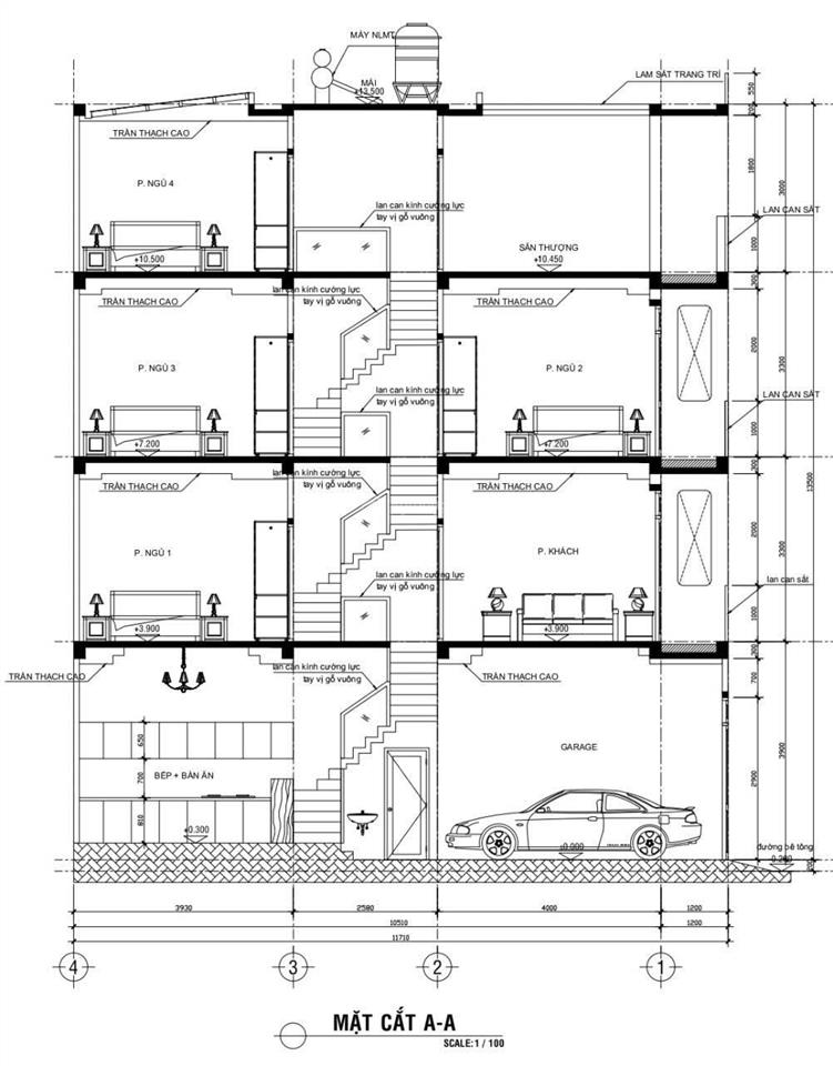 Nhà 4 tầng sau chợ đầu mối thủ đức  căn góc 2 mặt tiền  xe hơi vào tận nhà