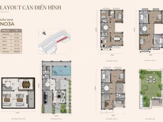 Khu biệt thự long biên golf villassiêu hiếmlô góc 3 thoáng286m2137 tỷ