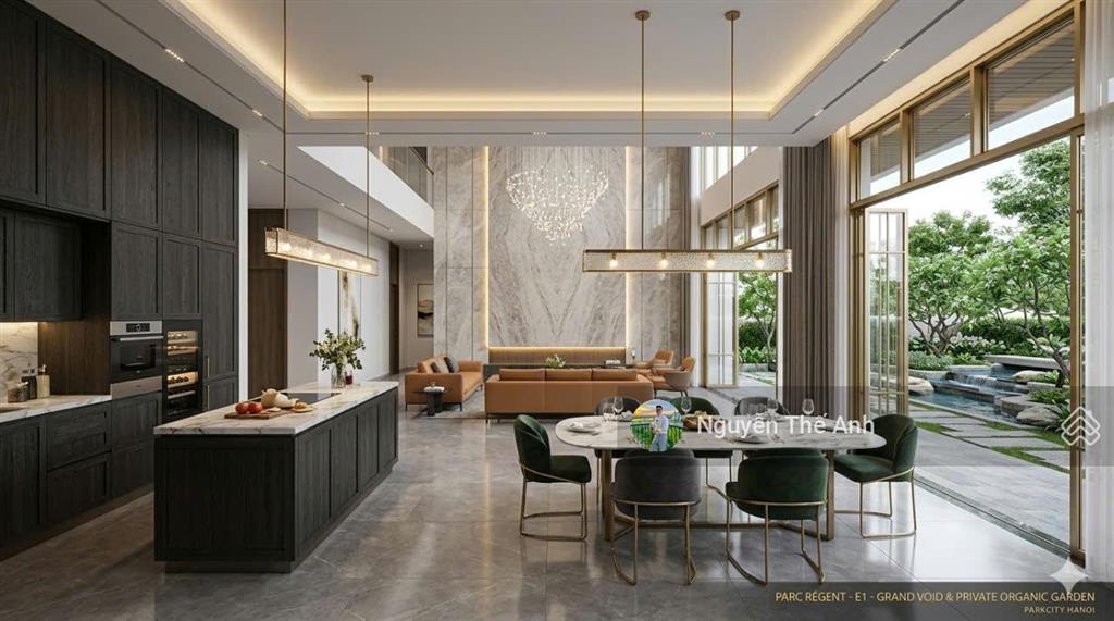 Sở hữu penthouse parc régent tầm view triệu đô ôm trọn khu biệt thự the mansions