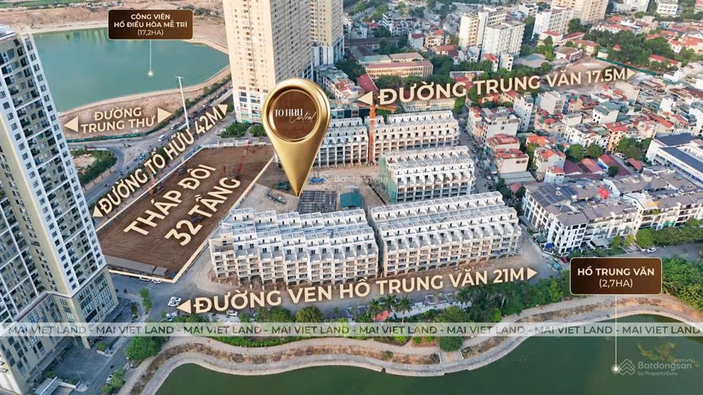 Bán biệt thự liền kề 5 tầng central lakeside trung văntố hữu giá 29tỷ ck đến 10%, ht lãi suất 0%